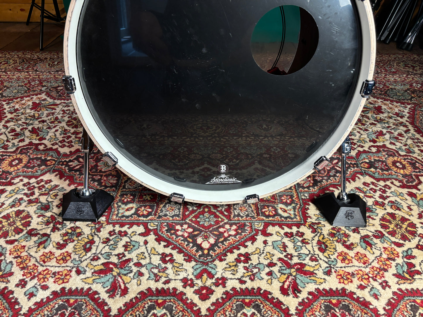 Drums Hold for stabilize drumset on the rugs (2-Pack)