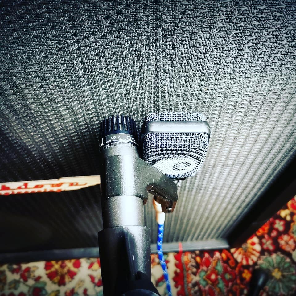 SM 906 holder for Shure 57 and Sennheiser e906 microphone